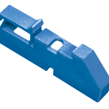 Изолятор IEK для нулевой шины на DIN синий (120)