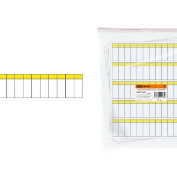 Знак "Маркировочная таблица" 12 модулей TDM (100)