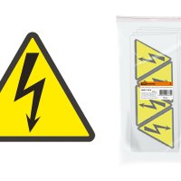 Знак "Молния" (треугольник) 160х160х160мм TDM (100)