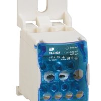 Блок распределительный на DIN-рейку 80А IEK РБД-80А (6)