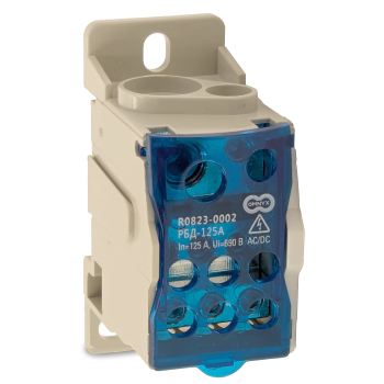 Блок распределительный на DIN-рейку 125А Omnyx (12/96)