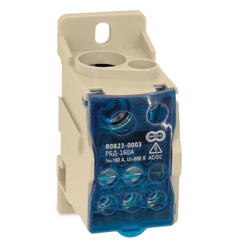 Блок распределительный на DIN-рейку 160А Omnyx (12/96)