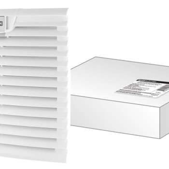 Вентиляционная решетка с фильтром для вентилятора ВФУ SQ0832-0113 (255 мм) TDM