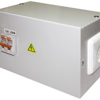 Ящик с понижающим трансформатором TDM-0,25 220/12-2авт. (1)