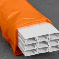 Кaбель-канал 12x12мм белый TDM розница 24м (24)