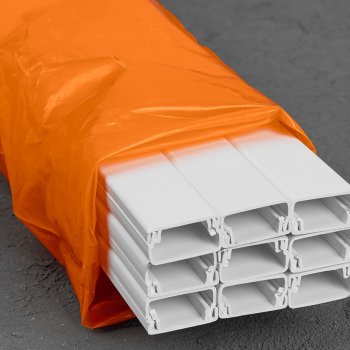 Кaбель-канал 12x12мм белый TDM розница 24м (24)