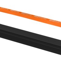 Кaбель-канал 20x10мм чёрный (2м шт) TDM (100)