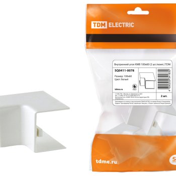 Внутренний угол КМВ 100х60 2шт TDM (5)