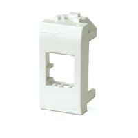 Адаптер для информационных разъемов Keystone, слоновая кость, 1мод DKC