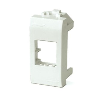 Адаптер для информационных разъемов Keystone, слоновая кость, 1мод DKC