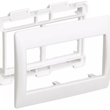 Рамка и суппорт 4модуля 75мм IEK Праймер (10)