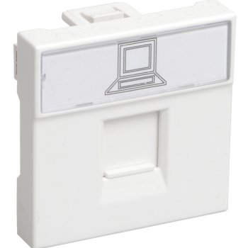 Розетка РКИ-20-00-П RJ-45 2модуля IEK Праймер (10)