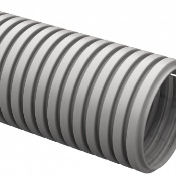 Труба гофрированная ПВХ 25мм серый IEK GENERICA (50)