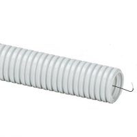 Труба гофрированная ПВХ 25мм серый TDM (25)