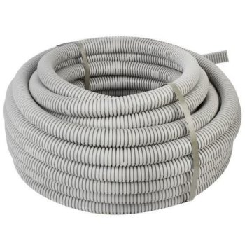 Труба гофрированная ПВХ 40мм серый DKC (20)