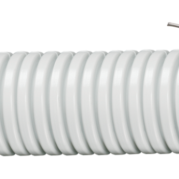 Труба гофрированная ПВХ 40мм серый IEK (15)