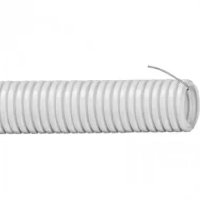 Труба гофрированная ПВХ 50мм серый IEK (15)