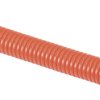 Труба гофрированная ПНД 16мм оранжевый IEK (50)