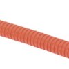 Труба гофрированная ПНД 20мм оранжевый IEK(100)