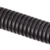 Труба гофрированная ПНД 20мм черный IEK(100)