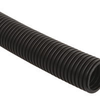 Труба гофрированная ПНД 40мм черный IEK (15)