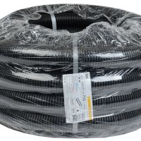 Труба гофрированная ПНД 50мм черный IEK (15)