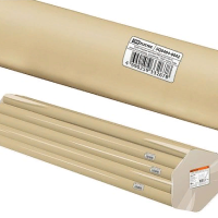 Tруба гладкая ПВХ жесткая 20мм 2м дерево светлое TDM штрихкод (104)