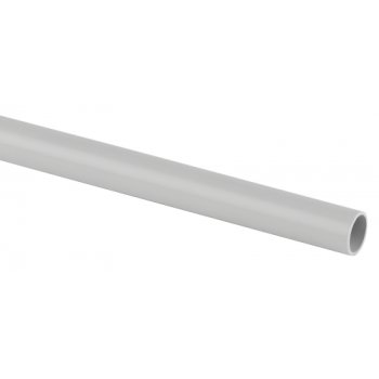 Tруба гладкая ПВХ жесткая 32мм 3м серый Эра (72)