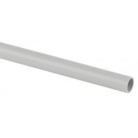 Tруба гладкая ПВХ жесткая 40мм 3м серый Эра (42)