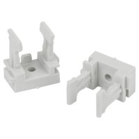 Крепёж-клипса для трубы Ø16мм прямой монтаж Эра (10)