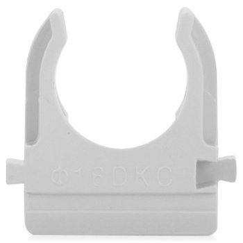 Крепёж-клипса для трубы D16мм серый DKC (100/900)