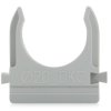 Крепёж-клипса для трубы D20мм серый DKC (100/800/7200)