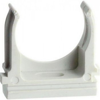 Крепёж-клипса для трубы D40мм серый U-Plast (30/420)
