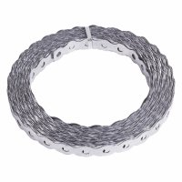 Лента монтажная перфорированная 12х0.55мм 25м оцинкованная волна Rexant