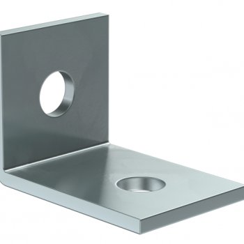 Уголок крепежный одинарный для STRUT-профиля EZ IEK (20)