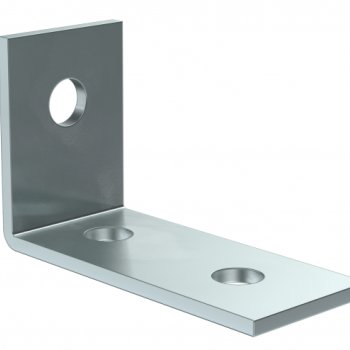 Уголок крепежный одинарный удлинненный для STRUT-профиля EZ IEK (20)