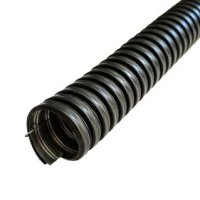 Металлорукав МРПИ НГ  15 в ПВХ черный с протяжкой ЗЭТА (50)