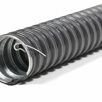 Металлорукав МРПИ НГ  20 в ПВХ черный с протяжкой ЗЭТА (50)