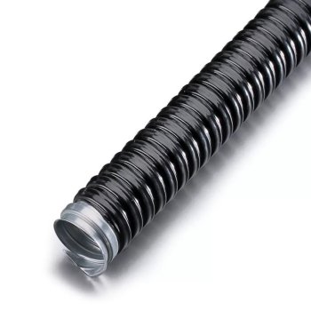 Металлорукав РЗ-ЦПнг 10 в ПВХ черный ЗЭТА (50)