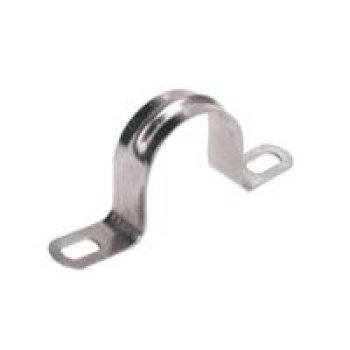 Скоба метал 2-лапковая d12-13мм (100)