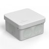 Коробкa [] 70х40мм IP66 6 вводов двухкомпонентная безгалоген прямой монтаж серый Промрукав (150)