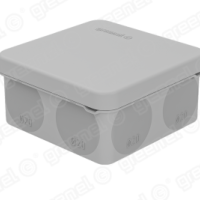 Коробка GE  90х90х45мм IP67 8вводов двухкомпонентная HF атмосферостойкая (60)