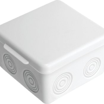 Коробкa УПр 80х80х50мм IP54 7 отводов (100)