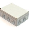 Коробкa []190х140х70мм IP44 10 вводов Greenel (20)
