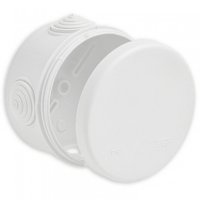 Коробкa ø80х50мм IP55 4 ввода белый Туcо (100)