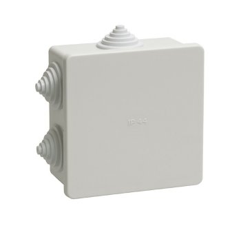 Коробка IEK 85х85х40мм IP44 6вводов КМ41235 (60)