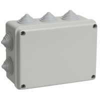 Коробка IEK 190х140х70мм IP44 10вводов КМ41243 (20)