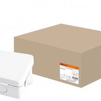 Коробка TDM  65х65х50мм IP54 4вводов (120)