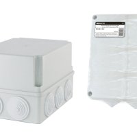 Коробка TDM 190х140х120мм IP44 10ввода штрихкод (12)