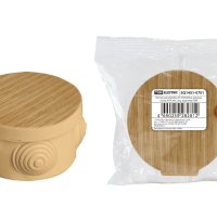 Коробка TDM D 65*40 сосна IP54 4ввода штрихкод (60)